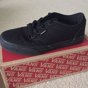 Vans Black/Black Canvas